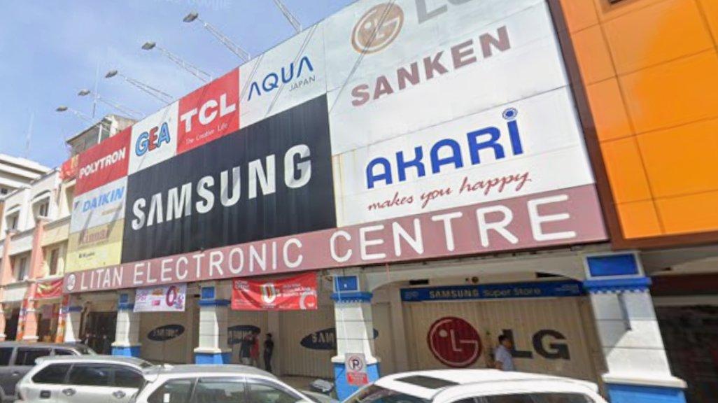 Foto Toko Litan Electronic Centre yang diambil Google Maps pada Desember 2023.