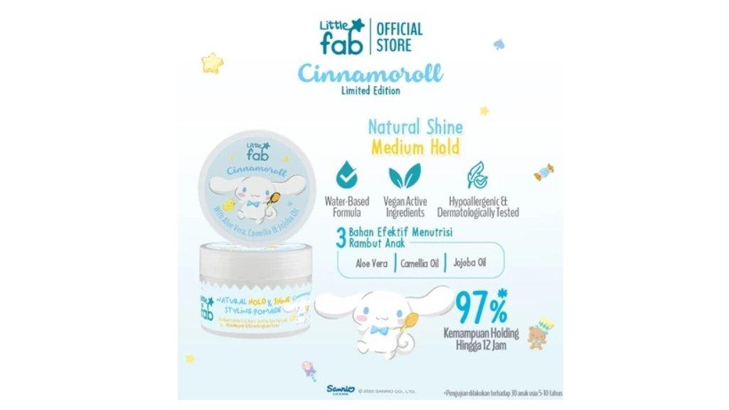 Little Fab Kids - Natural Hold and Shine Styling Pomade 40gr