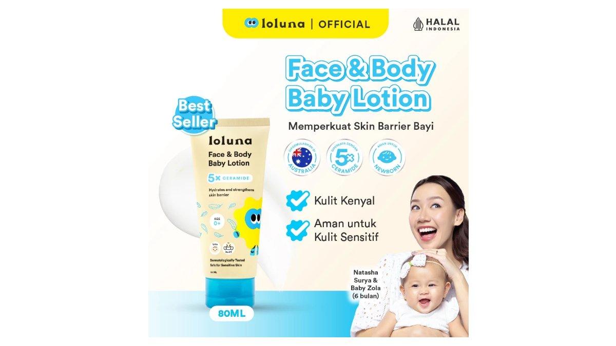 Loluna Face & Body Baby Lotion