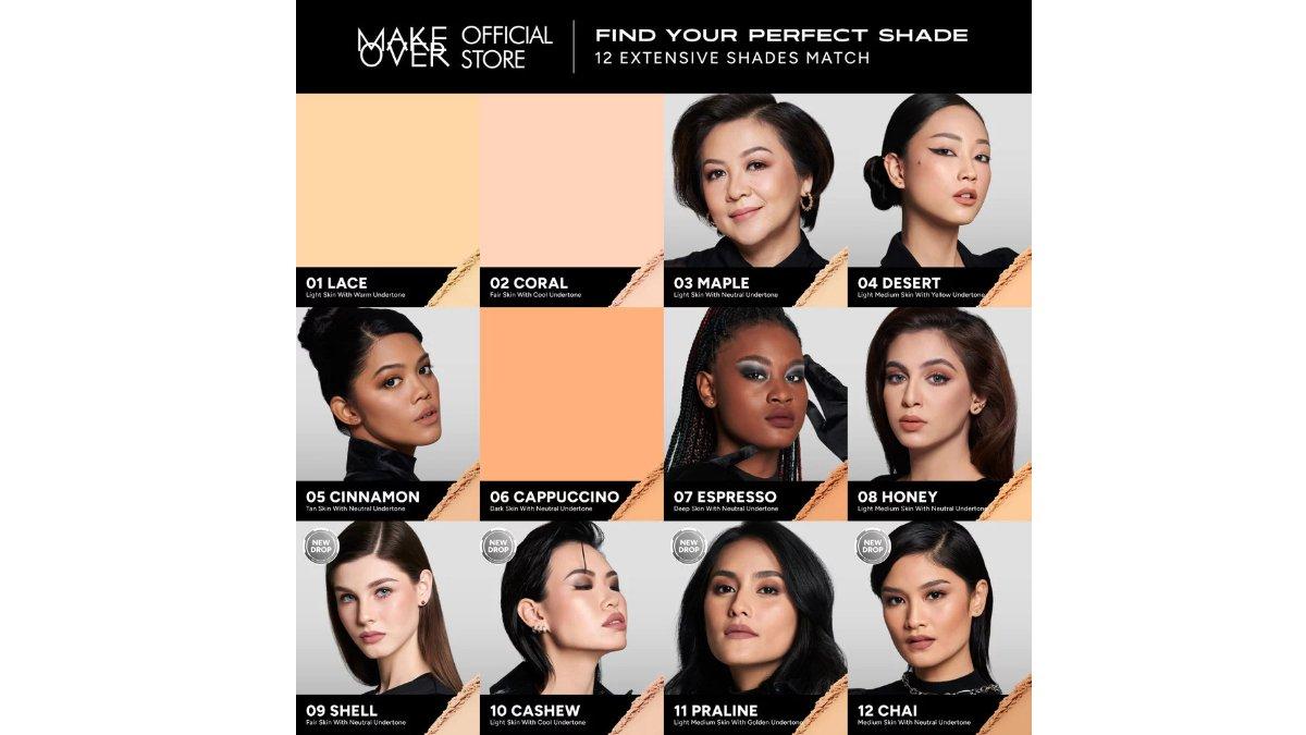 MAKE OVER Perfect Cover Powder Foundation Mini