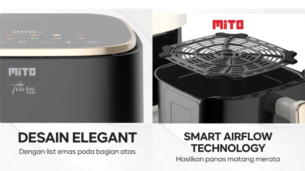 Review Lengkap MiTO Air Fryer Tiara AF11 yang Harganya di Bawah 1 Juta