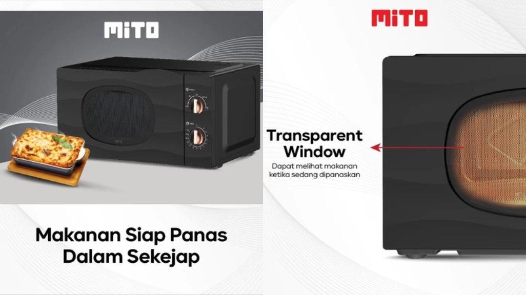 MITO MIC200 Electric Microwave 20L | Low Watt