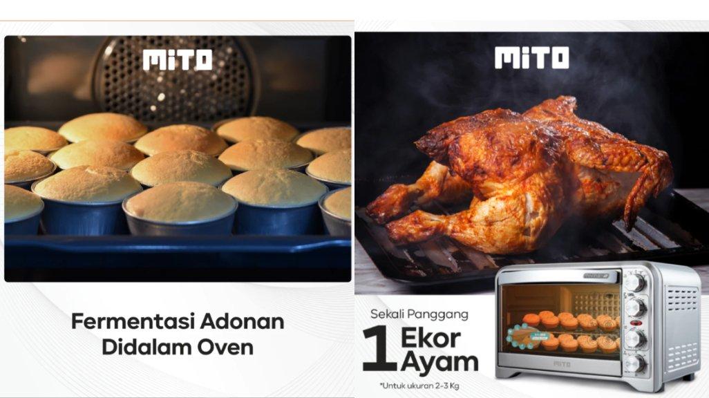 MITO Oven Listrik Fantasy 2 MO888 33 Liter.