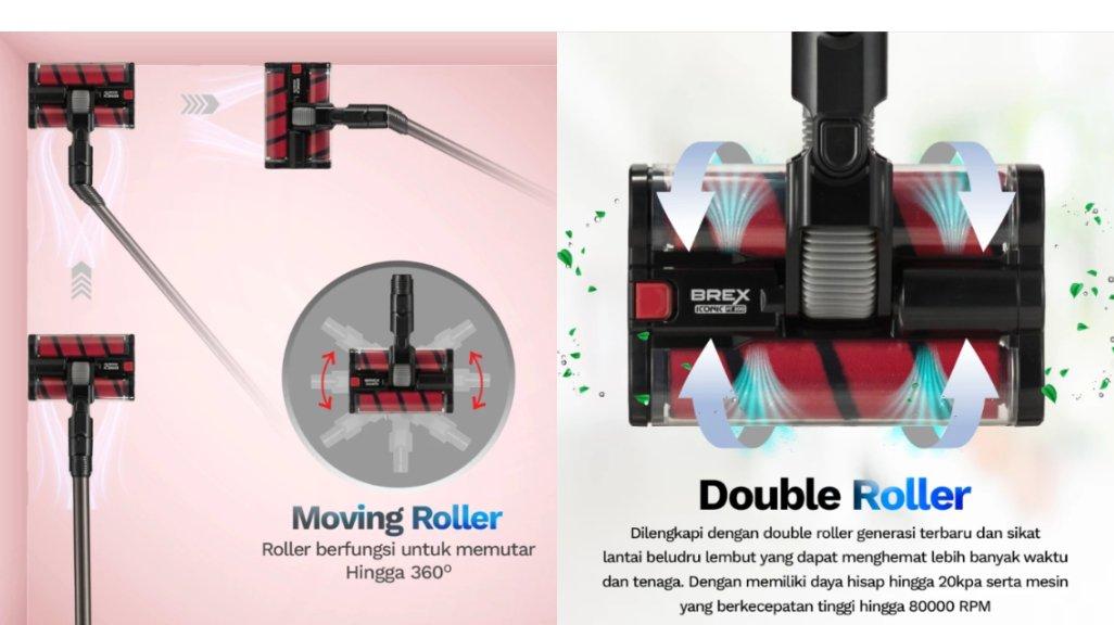 MITO X BREX Iconic VC200 Vacuum Cleaner 8 in 1.