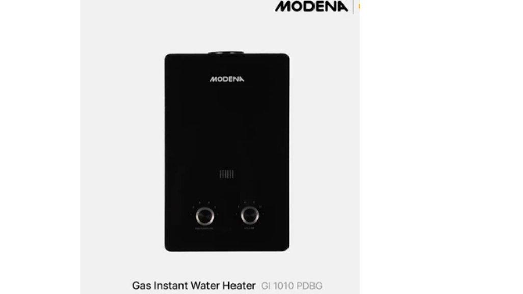 MODENA GAS INSTANT WATER HEATER - GI 1010 PDBG
