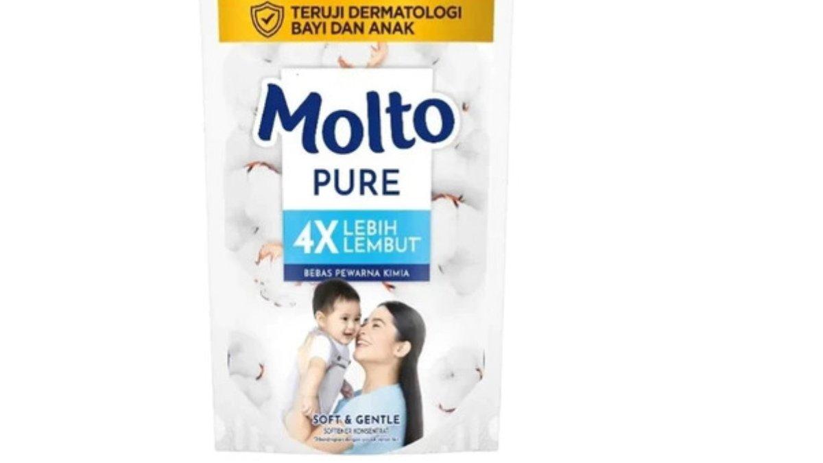 MOLTO PURE SOFT & GENTLE POUCH 550 ML