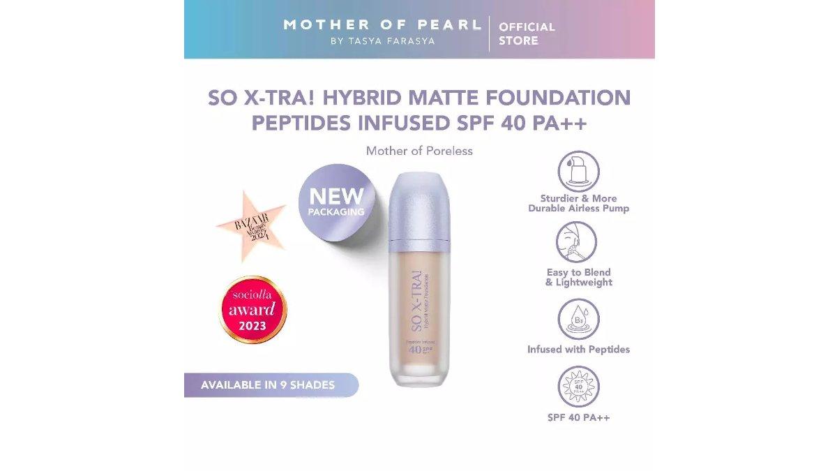 MOP - So X-TRA! Hybrid Matte Foundation Peptides Infused SPF 40 PA++