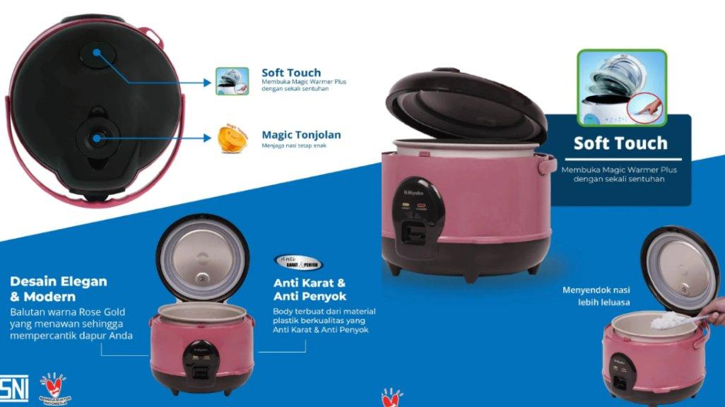 Magic com Miyako MCM512CSBC - Magic Warmer Plus Rice cooker