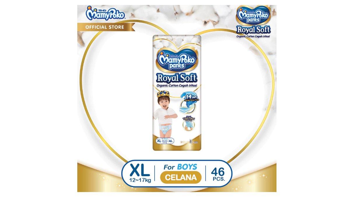 MamyPoko Pants Royal Soft Organic Cotton - XL 46