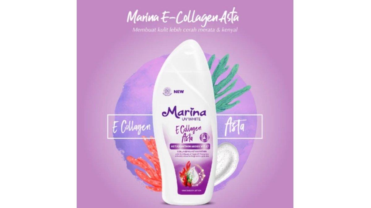 Marina E Collagen UV White Asta Hand and Body Lotion 2 pc