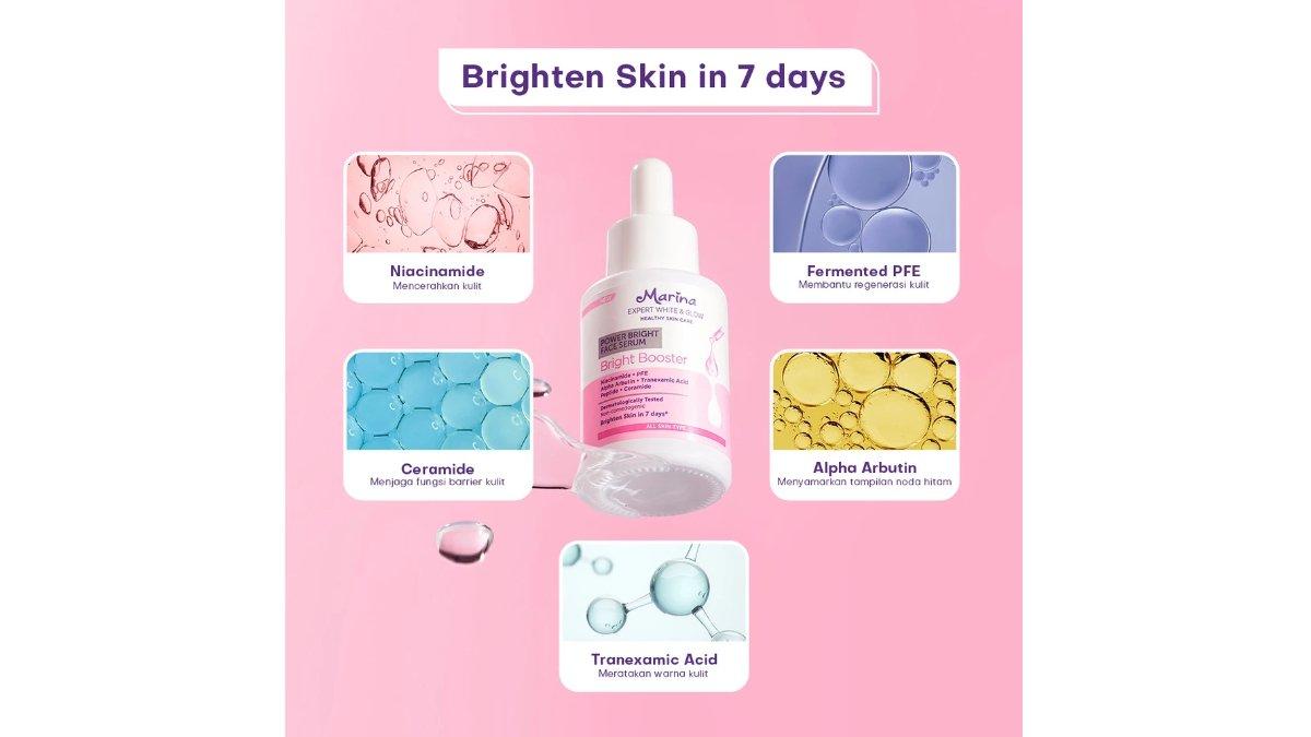 Marina Expert White & Glow Power Bright Face Serum