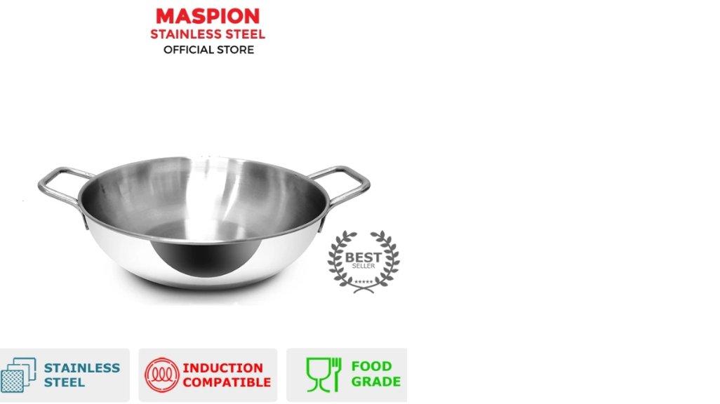 Maspion Panda Wajan Penggorengan Stainless Steel 24 cm