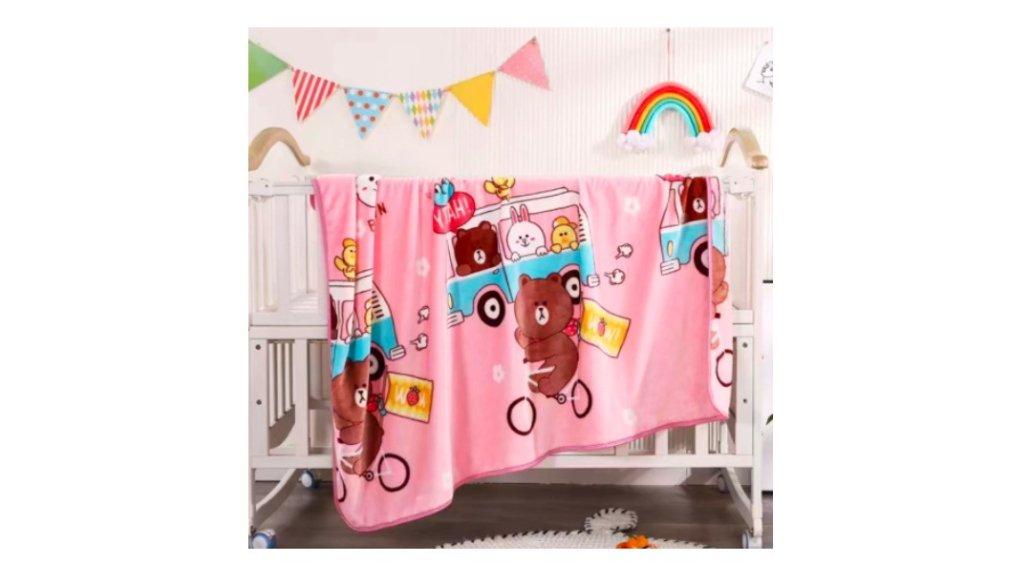 Mendale Selimut Anak Motif Ceria, Cocok Digunakan Sehari-hari