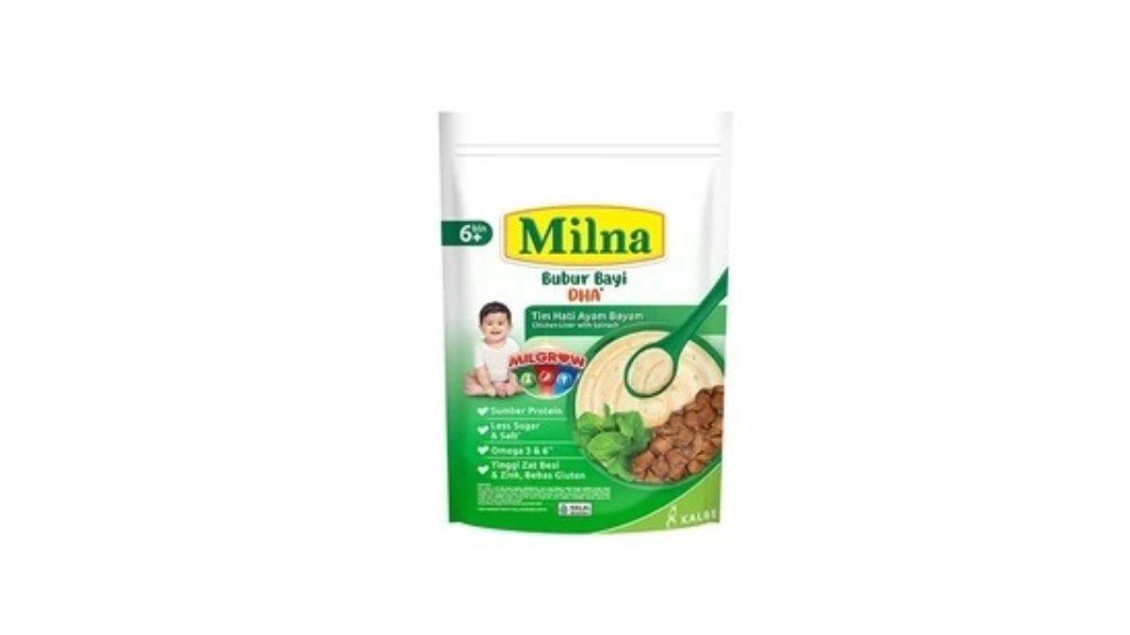 Milna Bubur Reguler 6 Bln Tim Hati Ayam Bayam 120gr