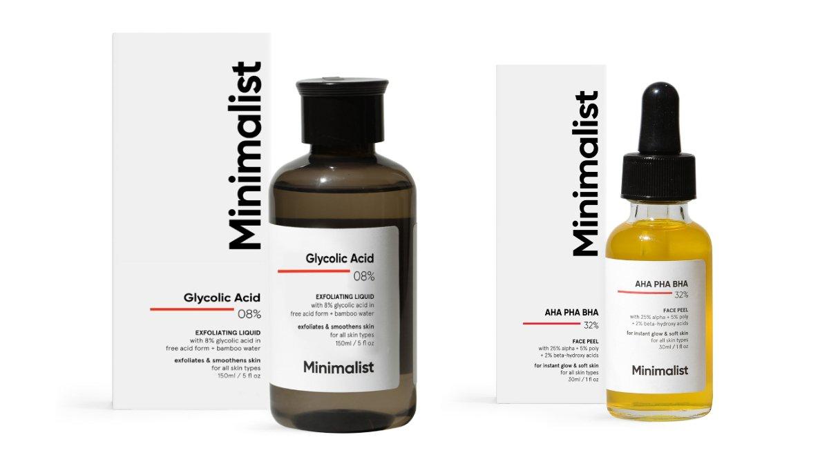 Minimalist AHA BHA PHA dan Glycolic Acid, 2 Rangkaian Terbaik untuk Eksfoliasi Kulit