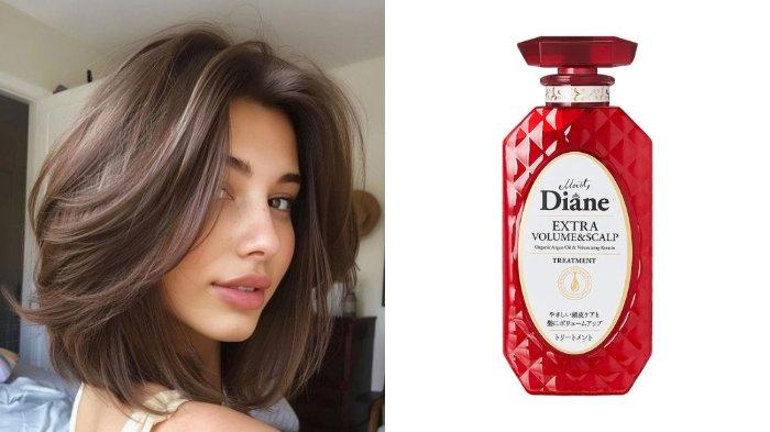 Moist Diane Shampoo Extra Volume & Scalp dibanderol harga Rp110.000.