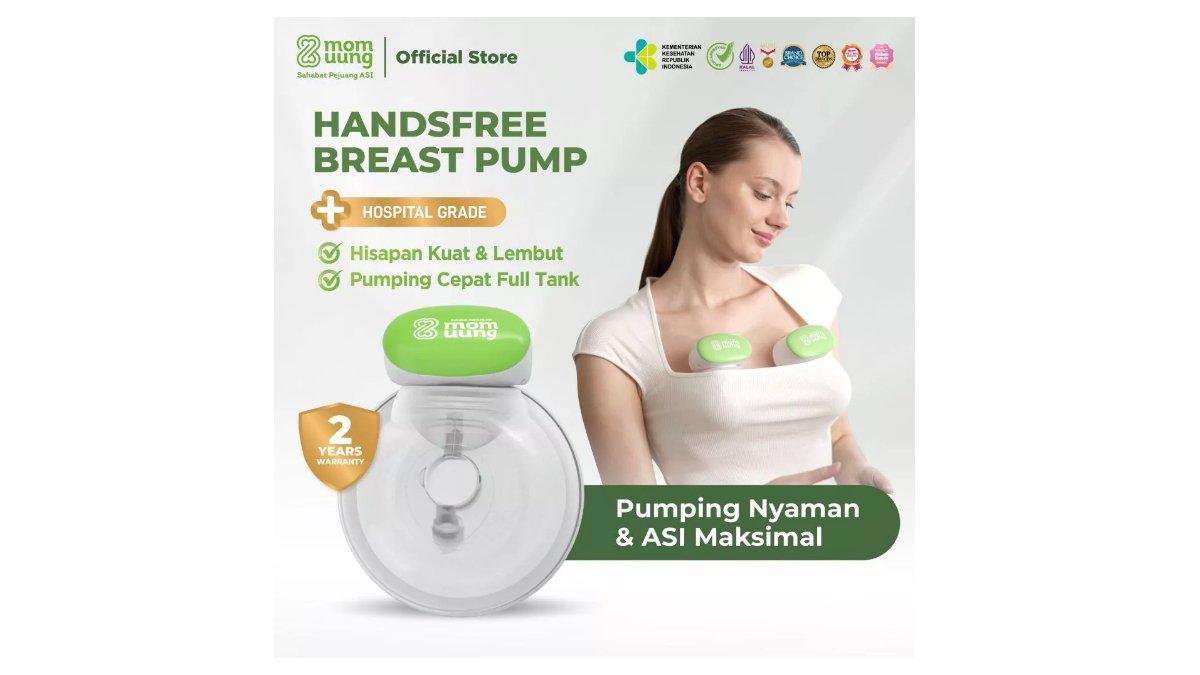 Mom Uung Pompa ASI Handsfree Wireless Dual Mode