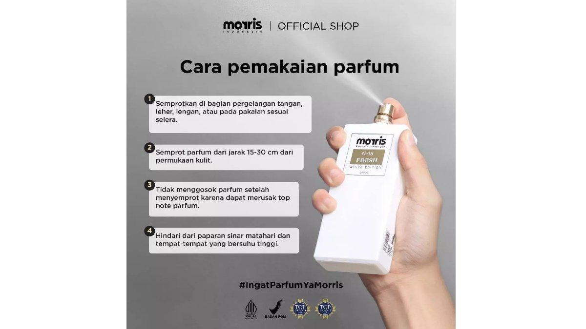 Morris Eau De Parfum White Edition