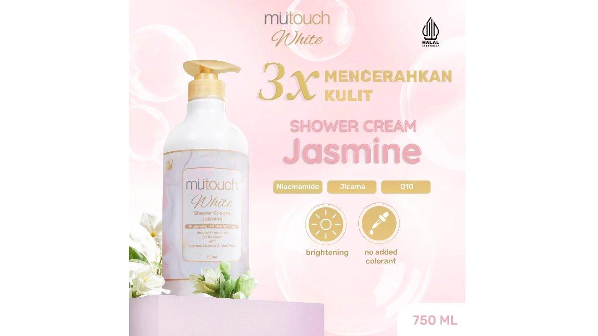 Mutouch White Shower Cream Brightening and Moisturizing