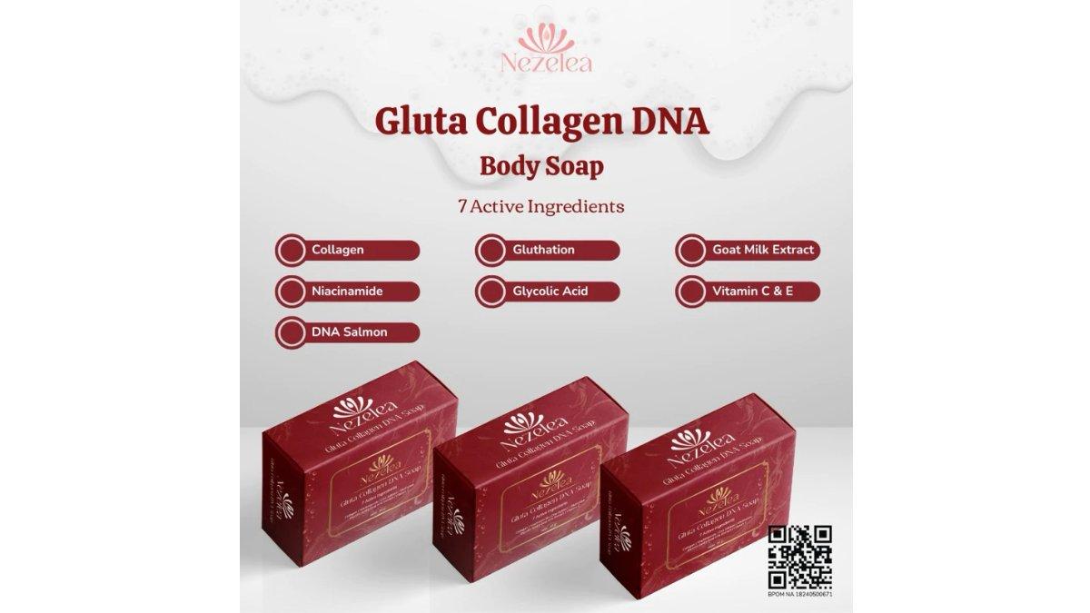 NEZELEA Gluta Collagen DNA Salmon Body Soap