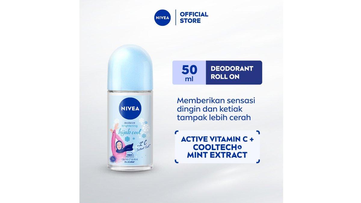 NIVEA Deodorant Roll On Brightening Hijab Cool