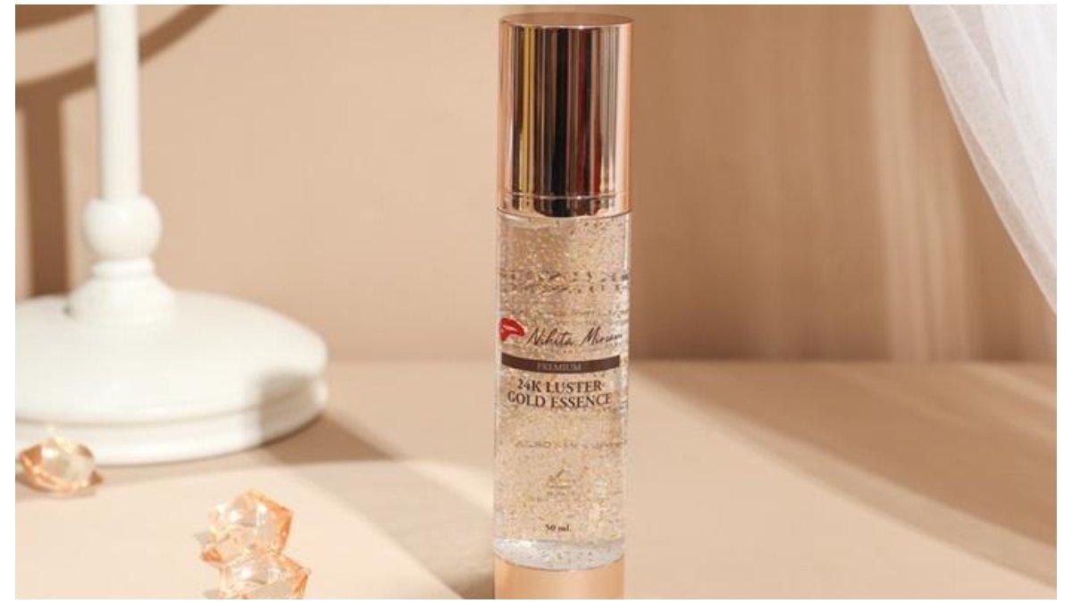 Nikita Mirzani Skincare Premium 24K Luster Gold Essence