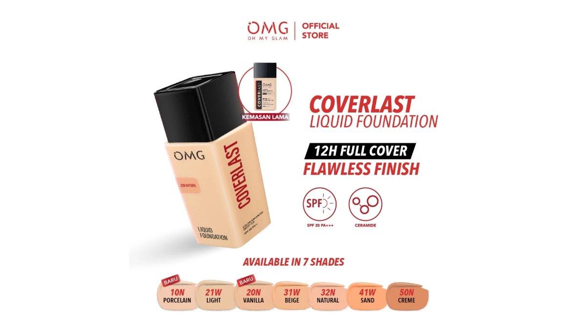OMG Oh My Glam Coverlast Liquid Foundation