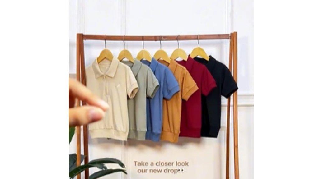 OVIKIDS Zippy - Atasan Anak Laki Laki Baju Anak Laki Laki Kemeja Anak 2-8 Tahun