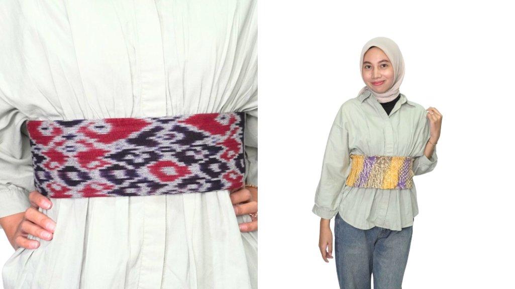 Obi Belt Tenun Jepara dari Semburate