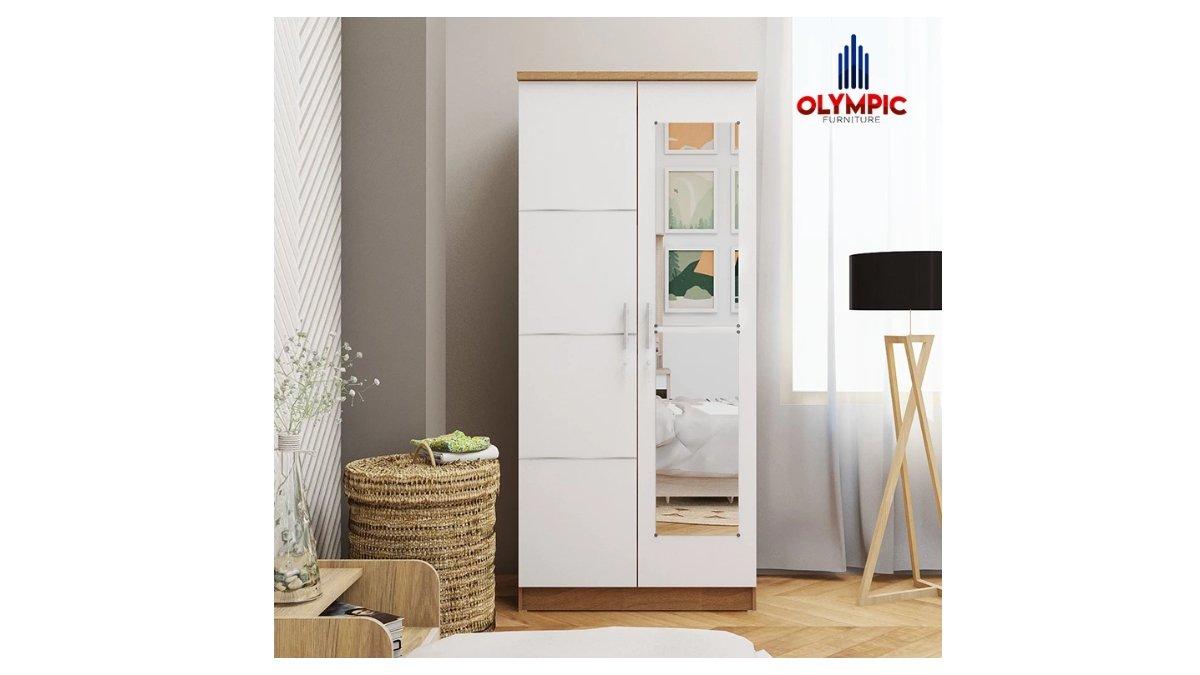 Olympic Lemari Baju Dua Pintu / Lemari Pakaian Dua Pintu 