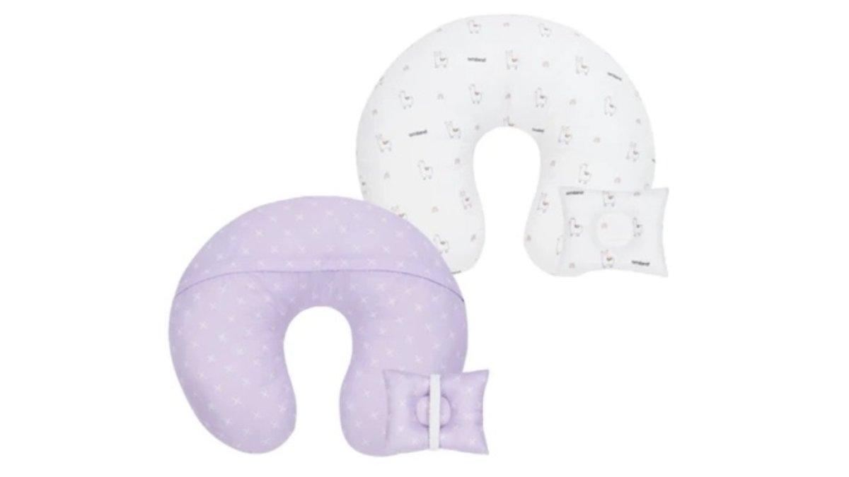 Omiland Bantal Ibu Menyusui/Busui Bayi Bulat+Bantal Lengan Alpaca Series - OB31201