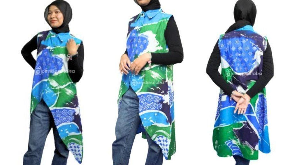 Outer Batik Tulis Wanita