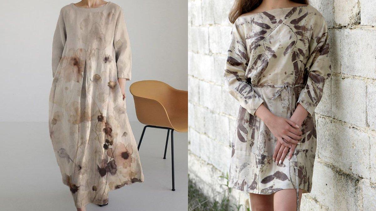 Outfit ecoprint 2