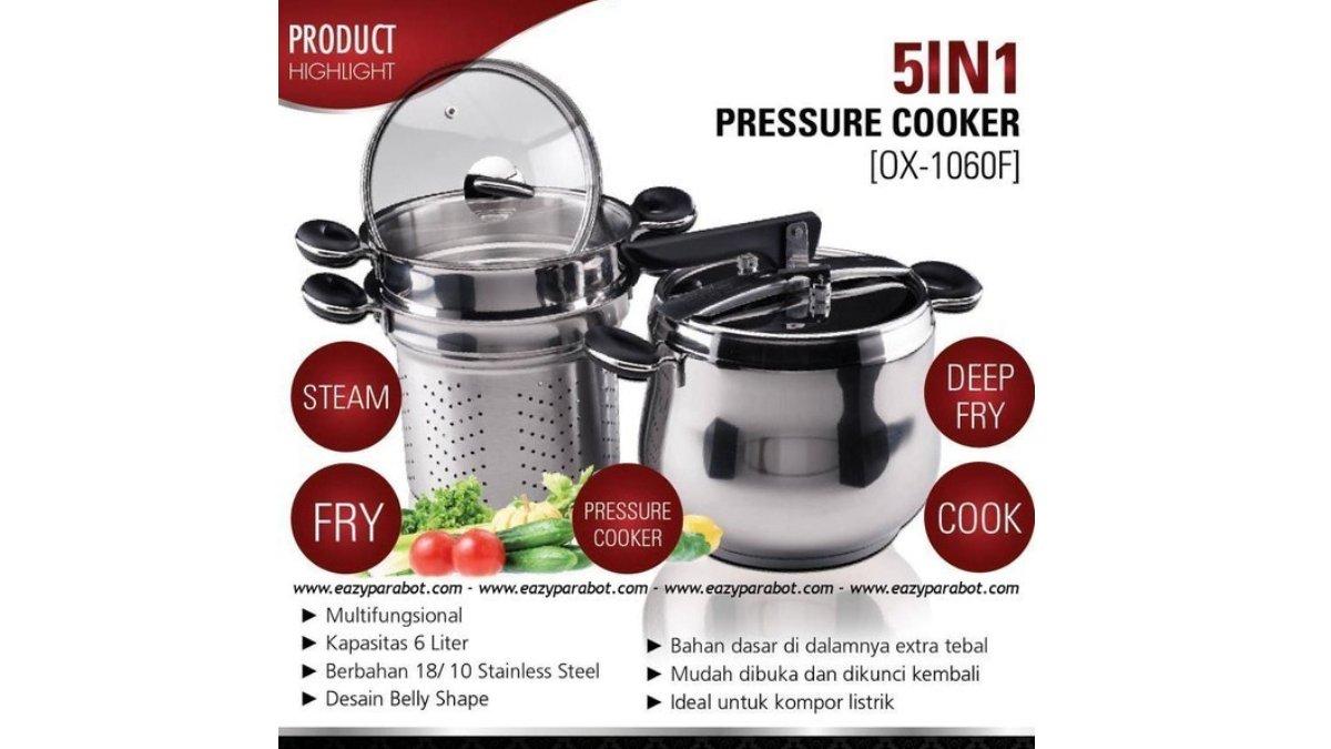 Oxone OX1060F Presto Panci Pressure Cooker