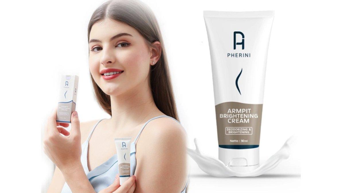 Review Pencerah Ketiak Pherini Armpit Brightening Cream : Kandungan, Manfaat, dan Cara Pakai - Tribunshopping.com
