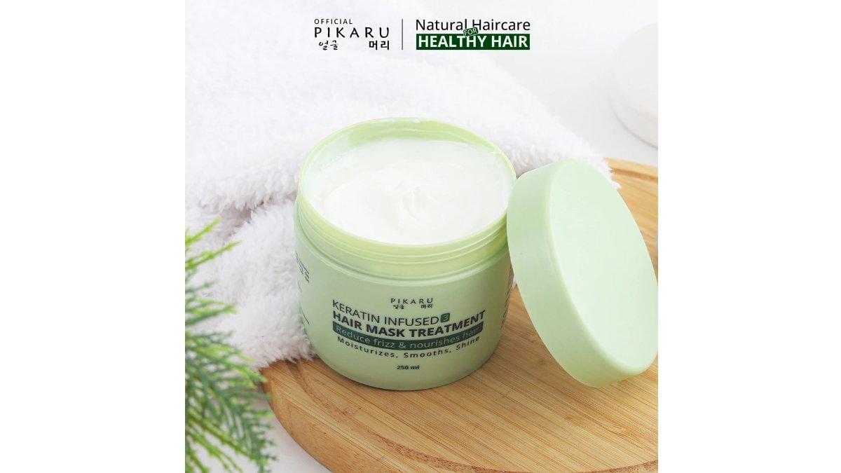 PIKARU Keratin Treatment Infused 3 Hair Mask