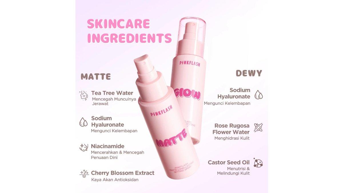 PINKFLASH All Day Set & Refreshed Setting Spray