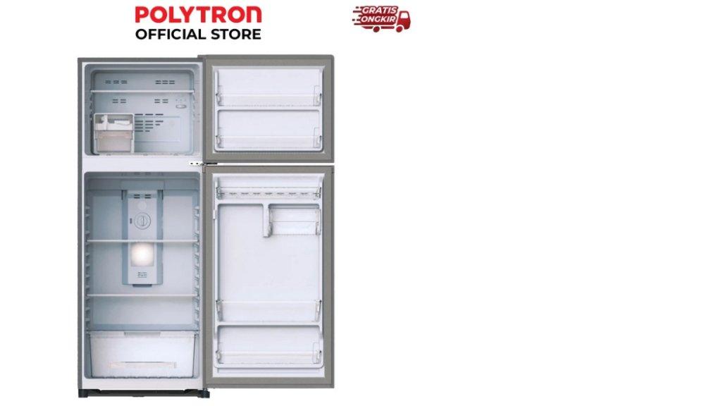 POLYTRON Kulkas 2 Pintu Belleza Jumbo 240 Liter PRW 25MNX