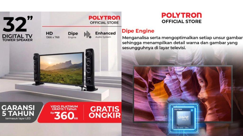 8 Rekomendasi Smart TV 32 Inch Harga Rp2 Jutaan - Tribunshopping.com