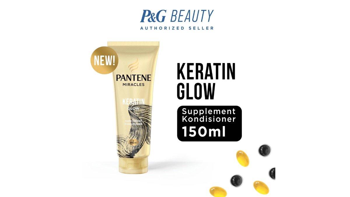 Pantene Conditioner Miracles Keratin Glow Daily Hair Supplement