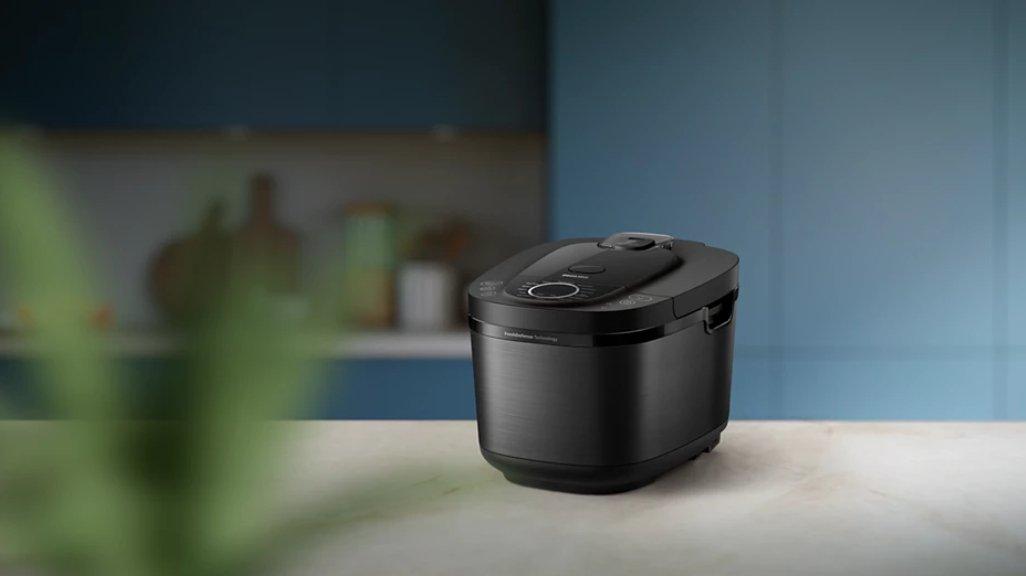 Philips Digital Rice Cooker Magicom 1.8 L - 3000 Digital Series HD4812/31 - Hitam - 18 Menu Masak - Anti lengket