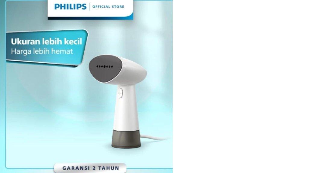 Philips Handheld Steamer STH1010 Putih - Setrika Uap Philips Strika Uap Ringan