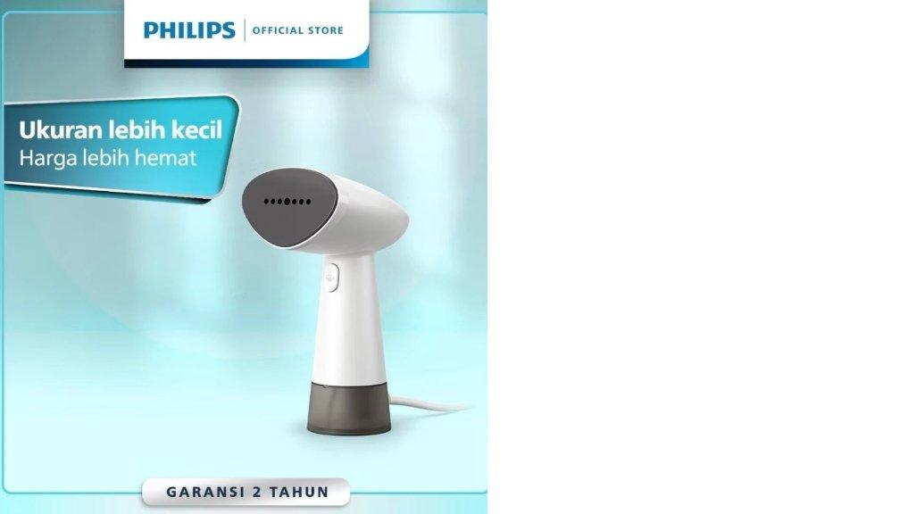 Philips Handheld Steamer STH1010 Putih - Setrika Uap Philips Strika Uap Ringan
