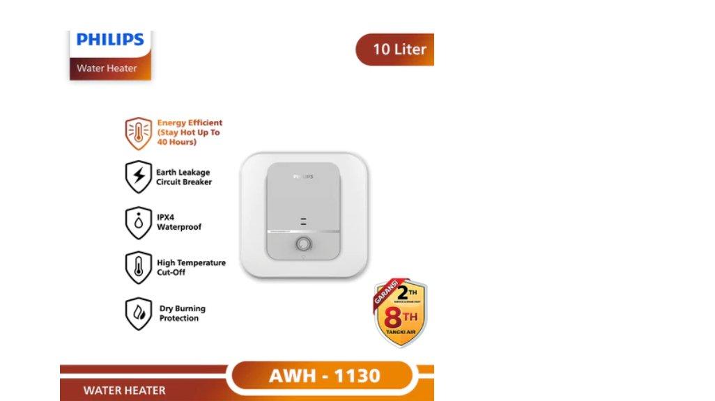 Philips Water Heater AWH-1130 10 Liter 200 Watt - Putih
