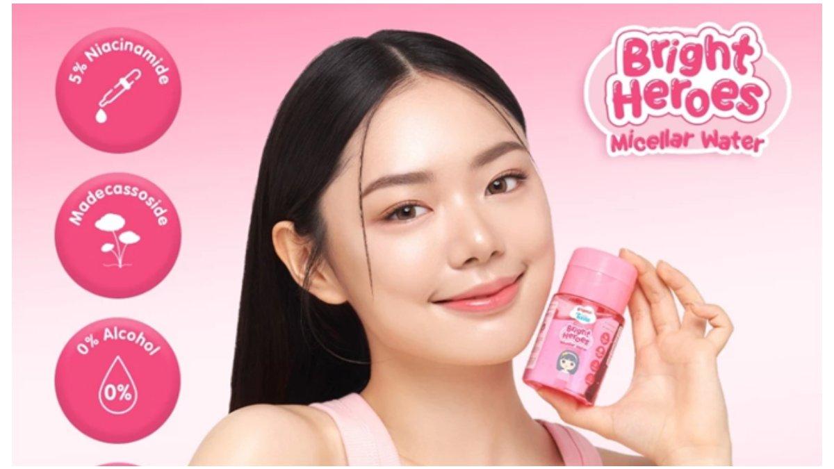 Review Pigeon Teens Bright Heroes Micellar Water, Pembersih Makeup Khusus untuk Remaja