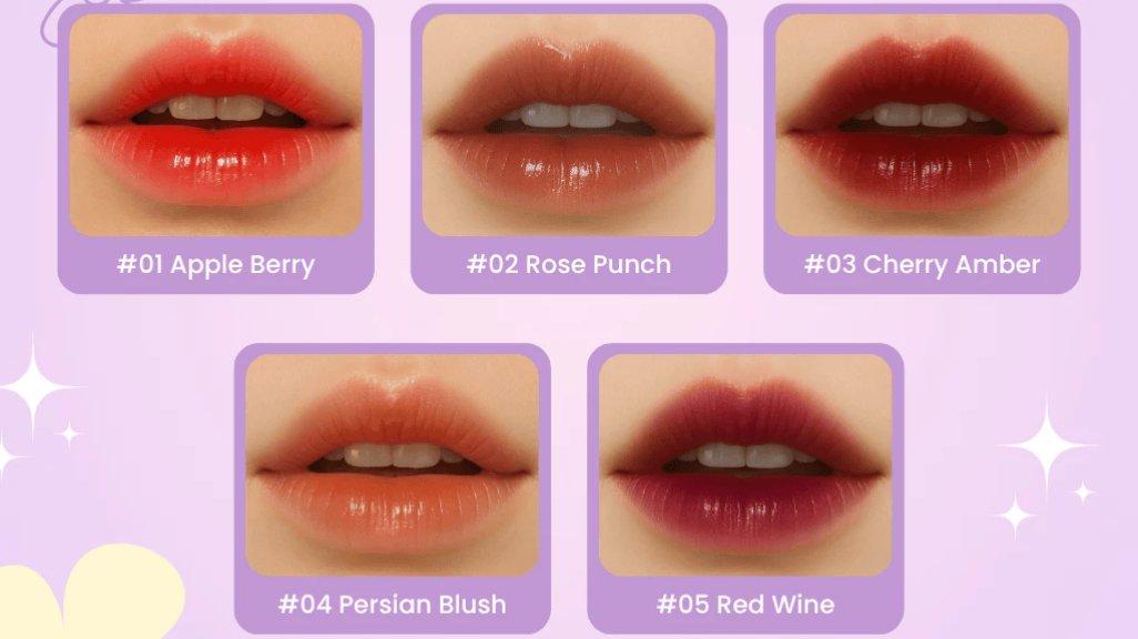 Pilihan Warna Kojie-San Glow Match Tint yang bisa kamu jadikan pilihan.