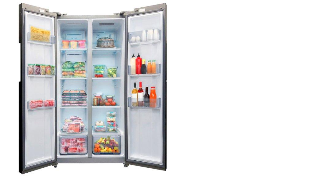 POLYTRON Kulkas 2 Pintu Side By Side 450 Liter PRS 451Y