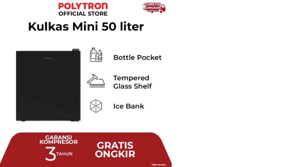 Polytron Mini Refrigerator 50L PRH 51