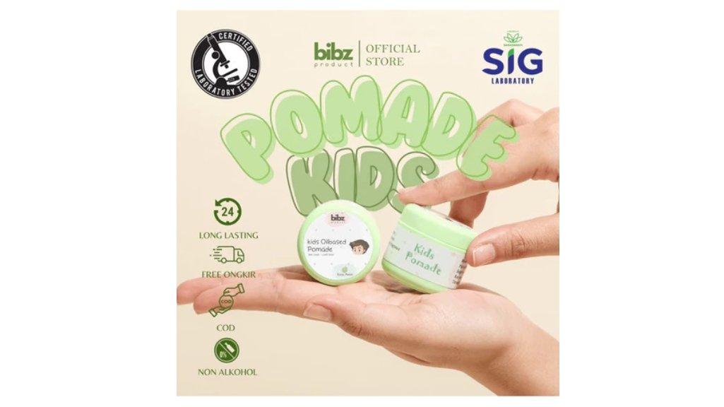Pomade Rambut Kids Bibz 30 Gram Aman Anak