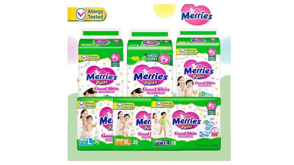 Popok Bayi Merek Merries